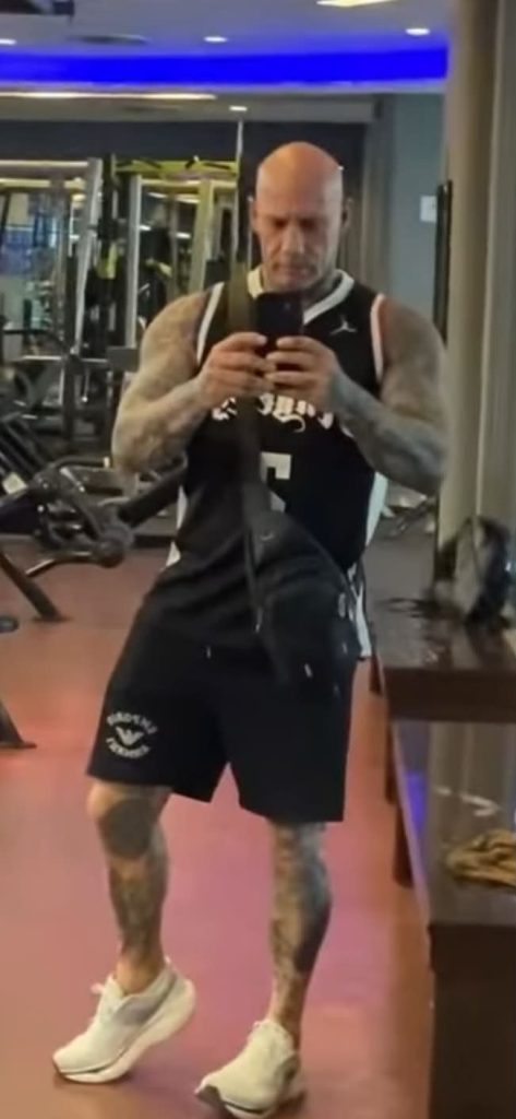 Gym session