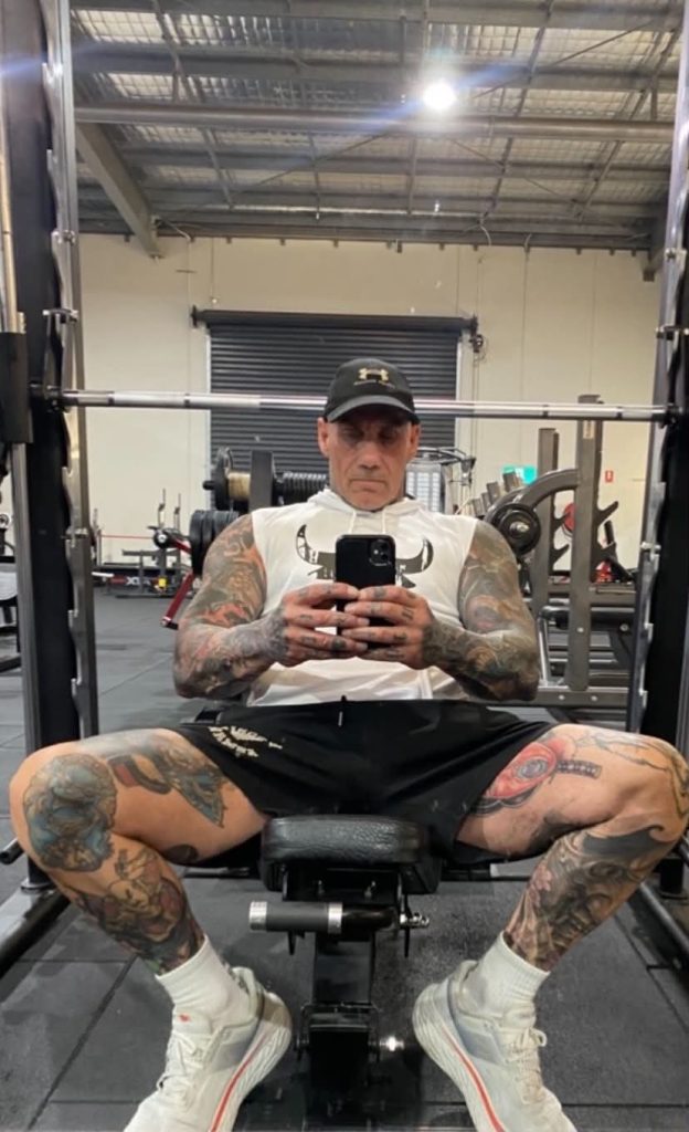 At the gym